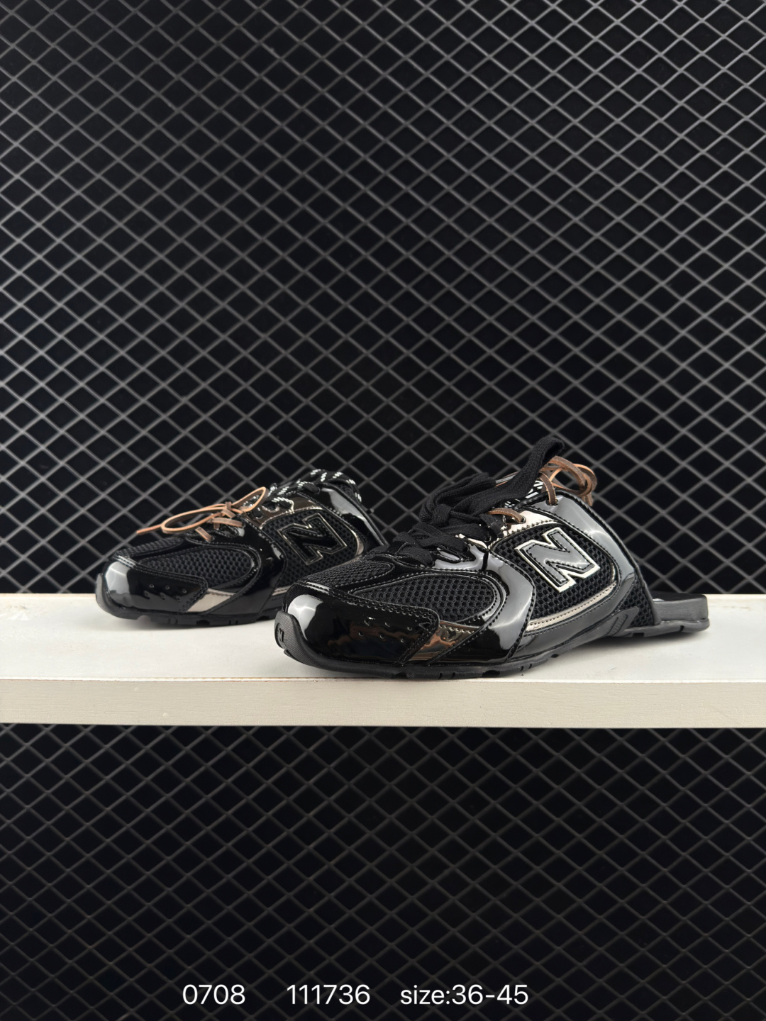 Miu Miu x NB  New Balance 530 SL Faded Suede Mules